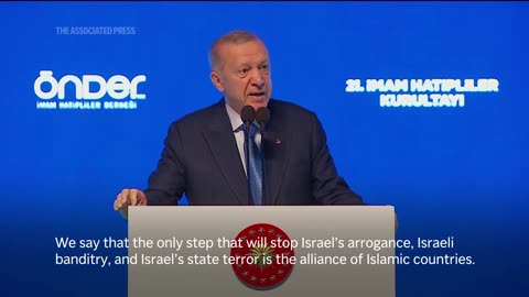 Erdogan condemns killing of Turkish-American in the West Bank, warns of Israeli expansion plans