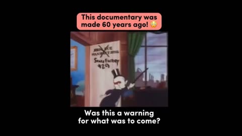 A warning from 60 years ago