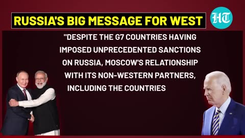 'West Can't Isolate Russia': Big Massage For NATO From Delhi Event; Moscow Hails 'Best Buddy' India