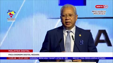 5 JULAI 2022 BERITA TGH HARI - MALAYSIA DIGITAL; PACU EKONOMI DIGITAL NEGARA