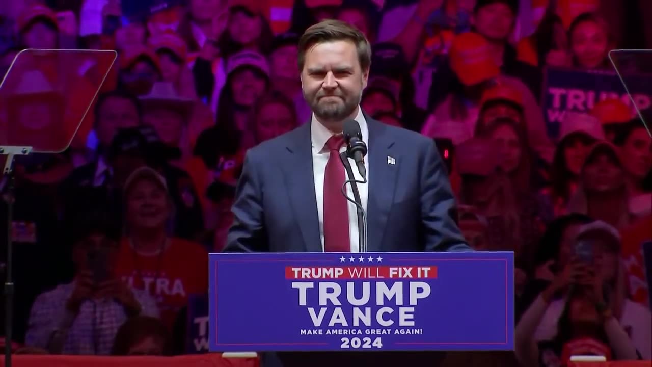 JD Vance full speech at rally in Madison Square Garden