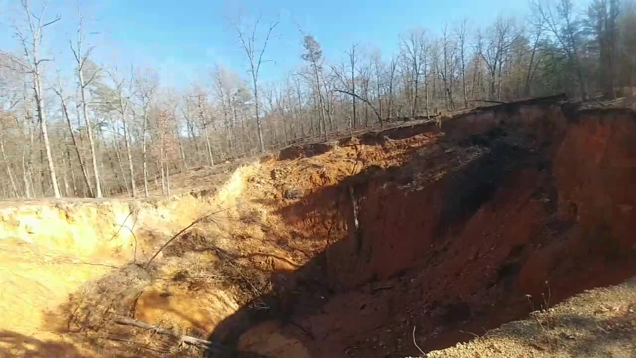 The big sinkhole