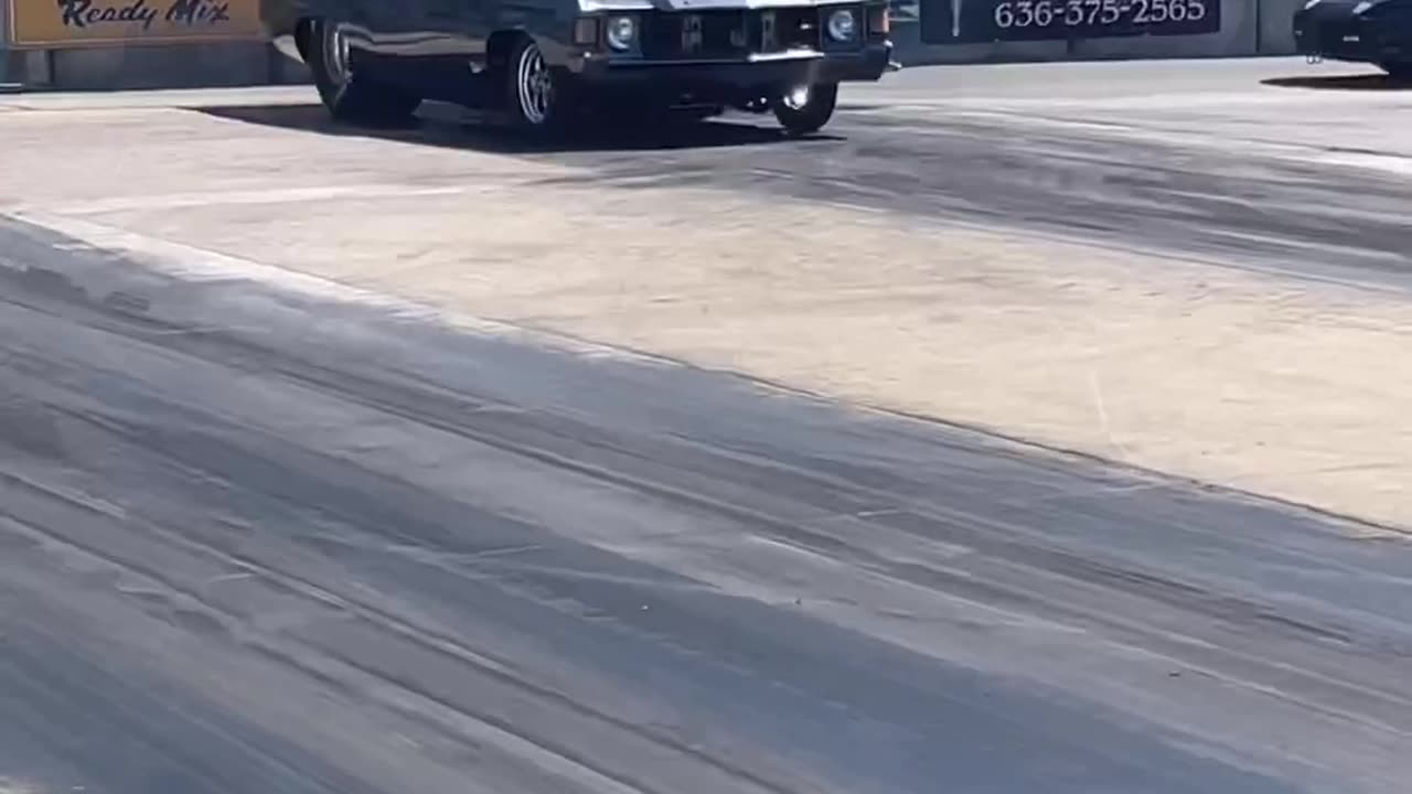 Car drop horsepower on track