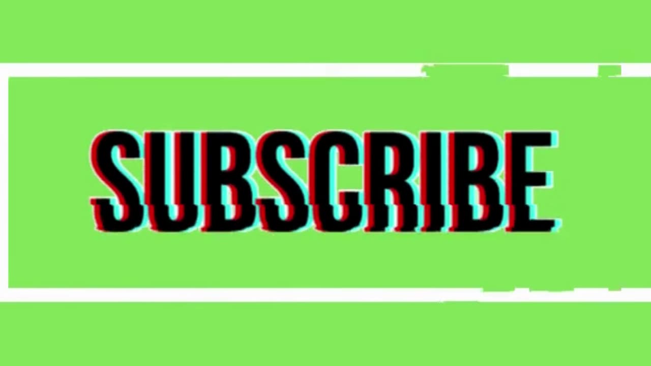 Subscribe green screen short
