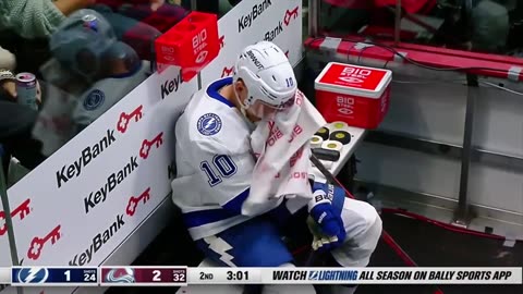 Alex Killorn Makes Contact With Alex Georgiev, Drops The Gloves With J.T Compher