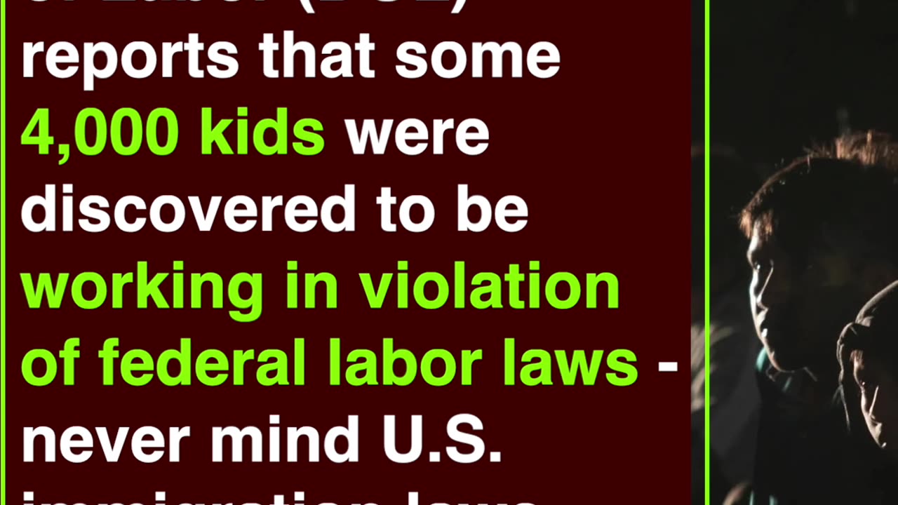 1000s of Migrant Children Exploited for Labor