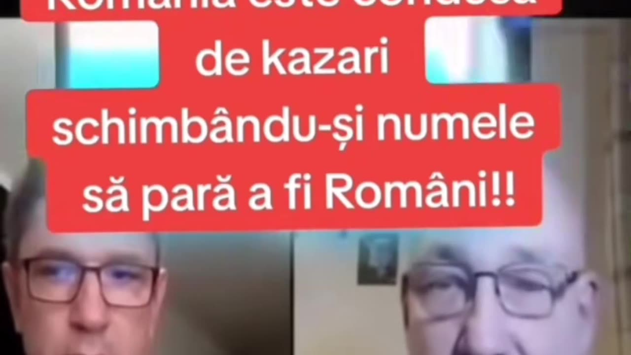 Dezinformare cum ca Romania este condusa de khazari