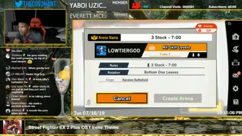 [7.16.19] LowTierGod Stream： 7⧸16⧸2019 [p1zbIsOtBY8]