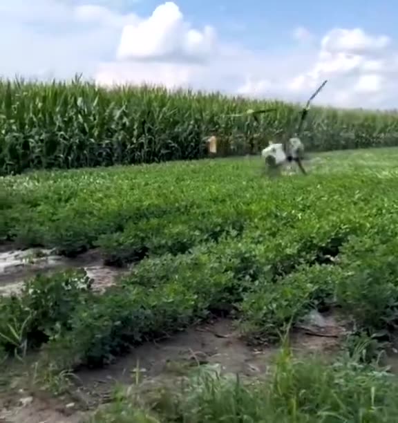 ️️🔥️️️🔥️ Drone highway on farmer's field leads to rogue action....