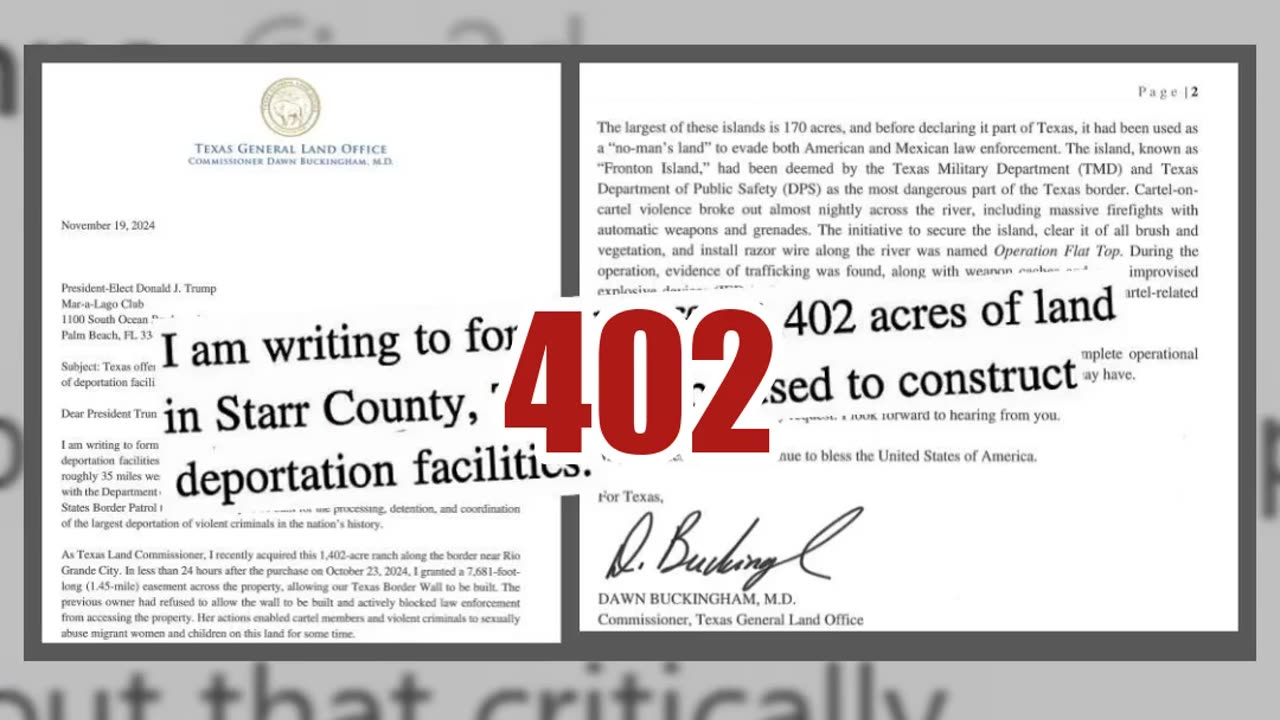 Fact Check: Texas Did NOT Gift Trump 355,000 Acres For Deportation Camp -- Official Proposed Ranch