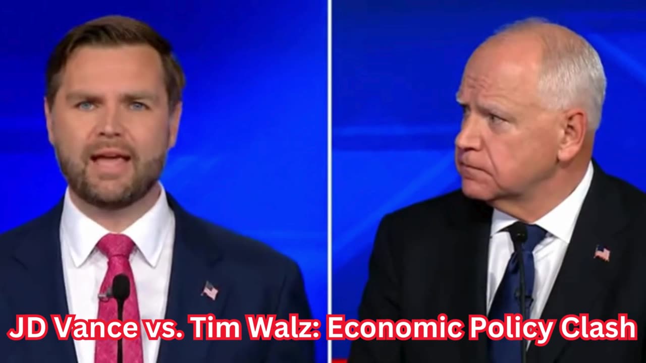 JD Vance vs. Tim Walz: Economic Policy Clash