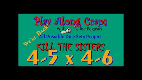 KILL the SISTERS 4-5x4-6 Dice Set Soft Table