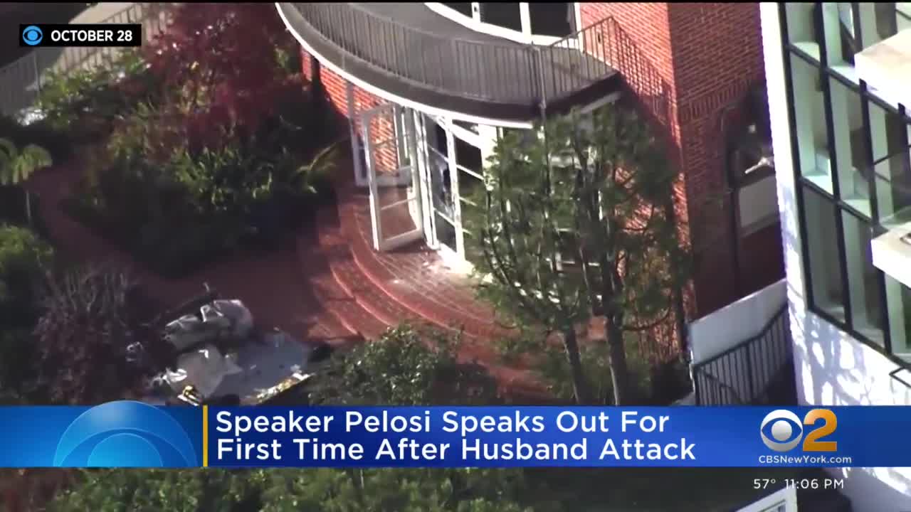 Speaker Pelosi speaks for first time since attack on her husband