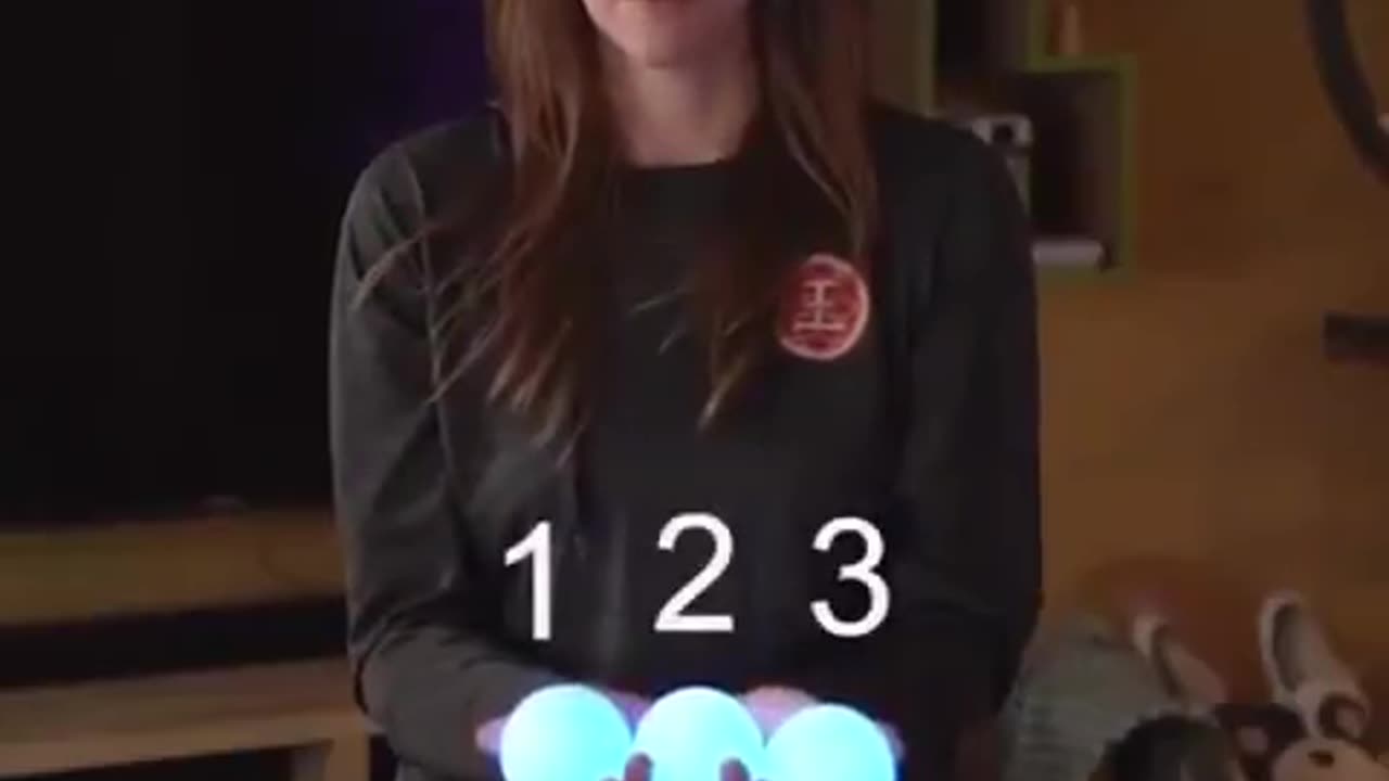 Which one is the red ball? 1️⃣2️⃣3️⃣