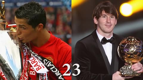 Cristiano Ronaldo vs Lionel Messi Transformation