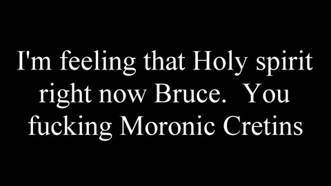 Christian Love at it's most vile.