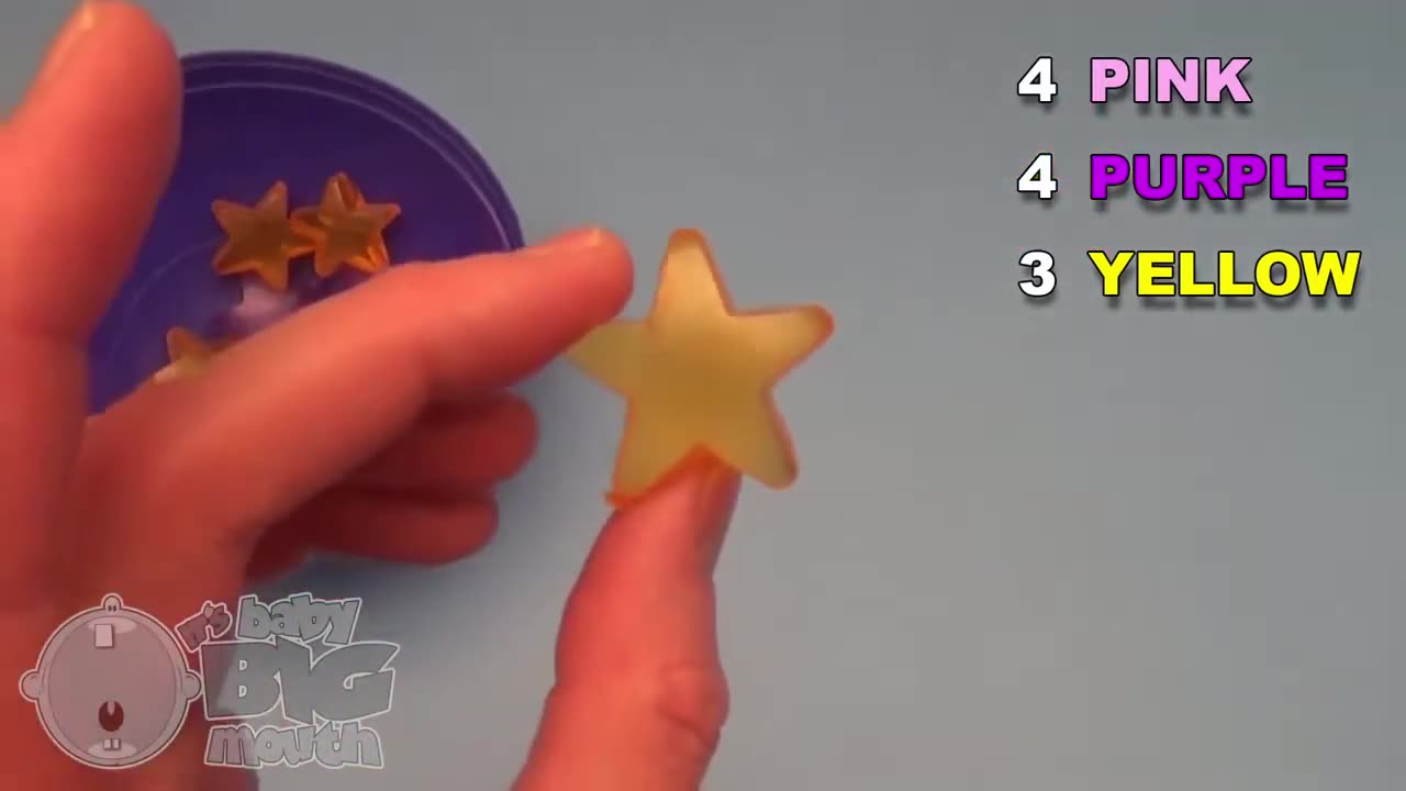 Learn Colours with Fun Toy Stars! Fun Learning Challenge!