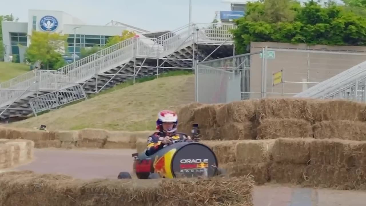 Max Verstappen Races Soapbox Car 🏁