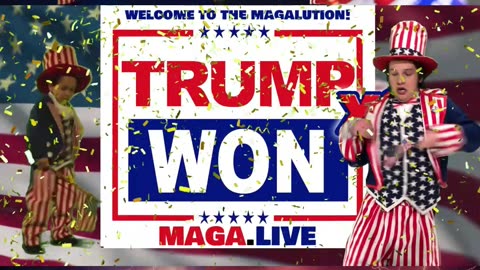 Pt.1 Trump's Party Train Dance Celebration "Trump Won" MAGA Dance Compilation