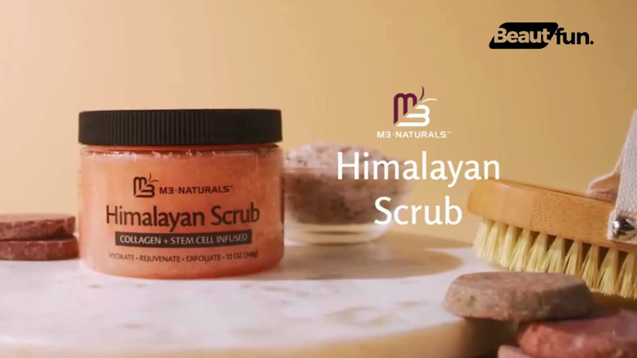 Buff Away Dead Skin & Reduce Cellulite: M3 Naturals Himalayan Salt Scrub Review