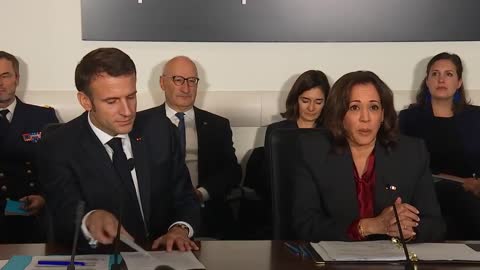 Échange avec la vice-présidente Kamala Harris et les acteurs du spatial au siège de la NASA.
