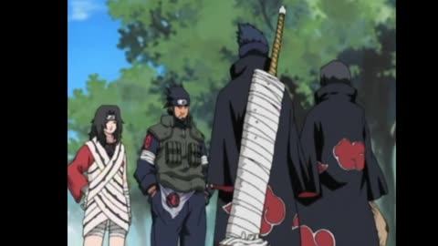 The first appearance of Itachi uchiha