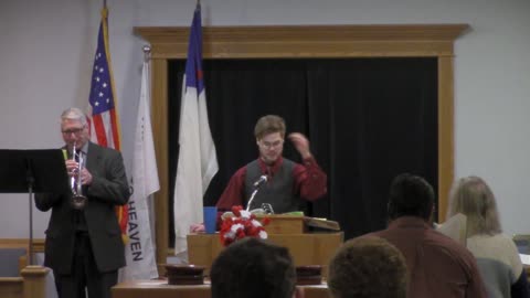 Wednesday Evening. Pastor Troyer, Relax in God's Grace.