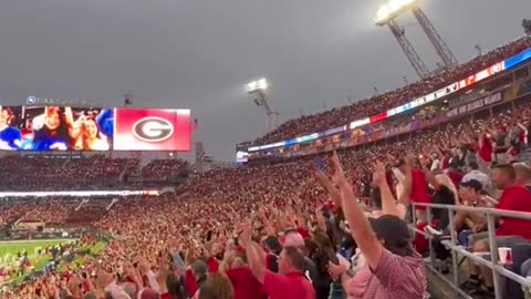 On the football field