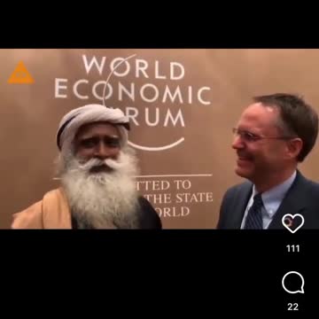 Sadhguru on World Depopulation at The WEF