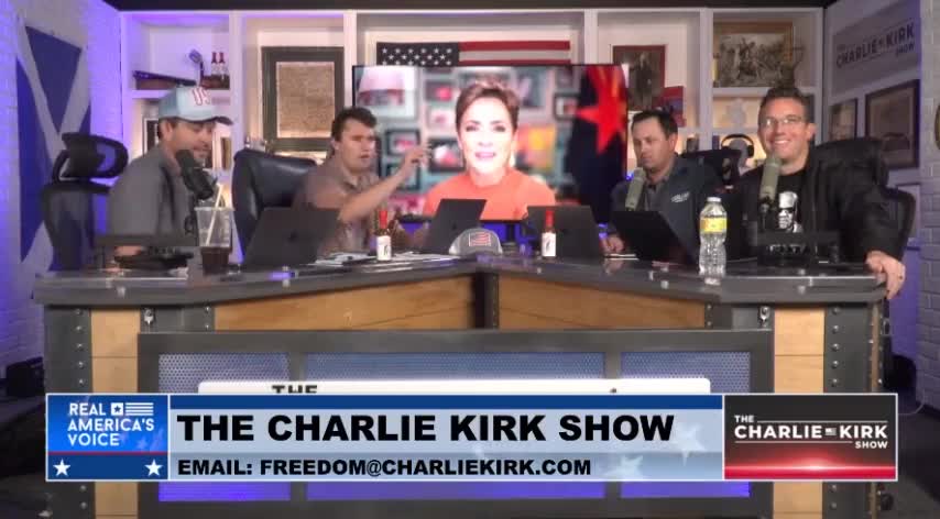 WATCH: Kari Lake joins Charlie Kirk to give the Latest Election Updates in Arizona