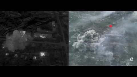 Shelling Russians in Bakhmut