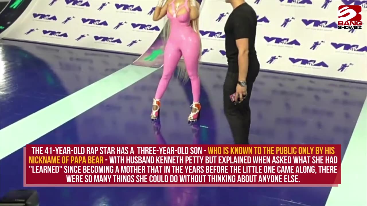 Nicki Minaj Admits to Being 'Selfish' Before Papa Bear.