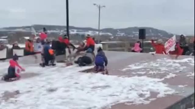 Newfoundland came out in support of Truckers