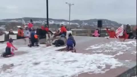 Newfoundland came out in support of Truckers