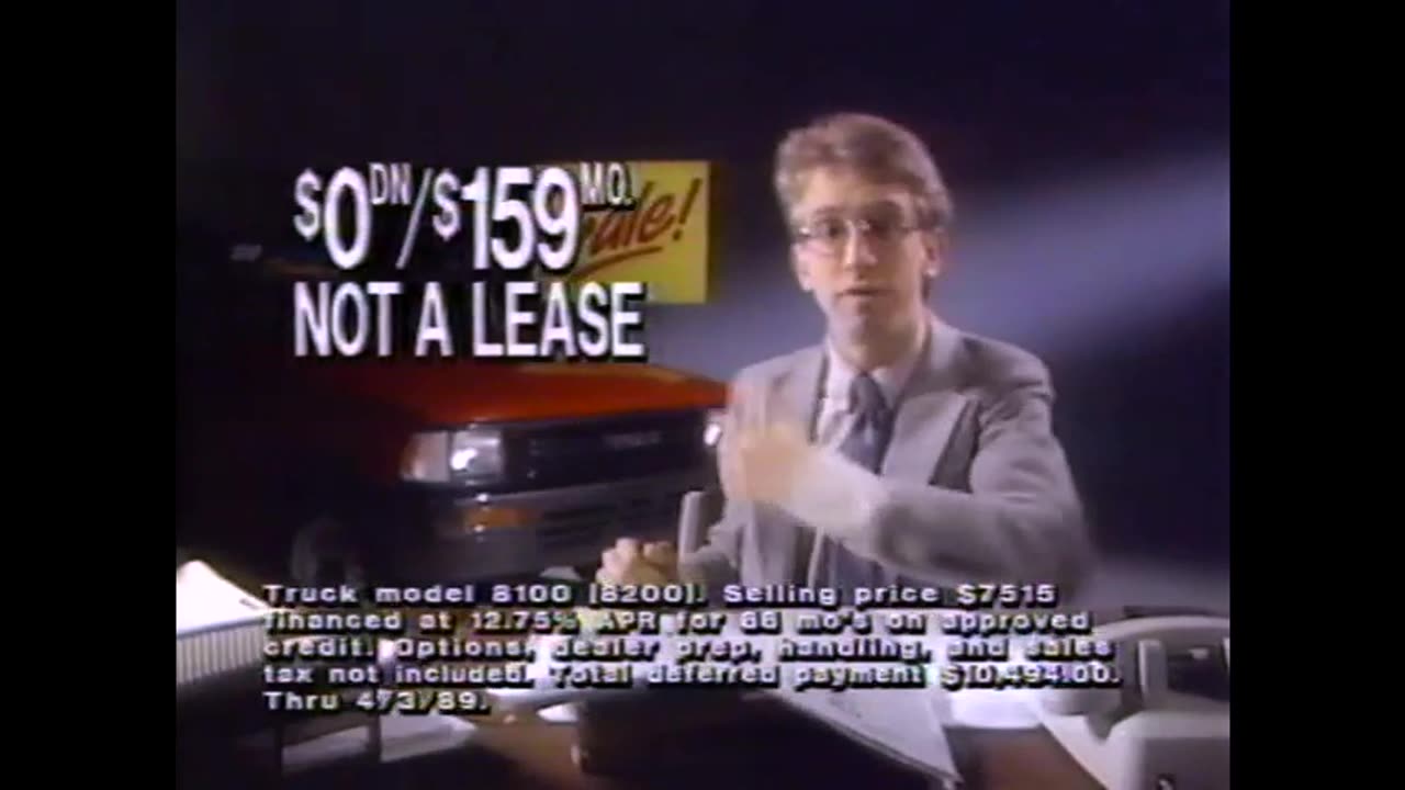 April 4, 1989 - Butler Toyota Commercial