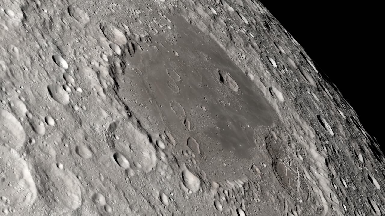 Apollo 13 Views of the Moon in 4K NASA