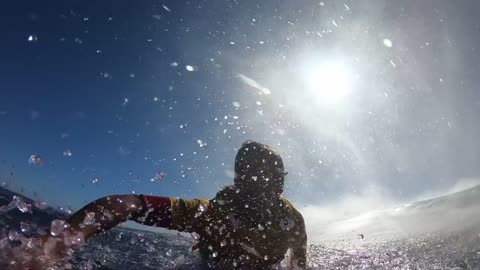 Every Surfers worst nightmare at Jaws POV