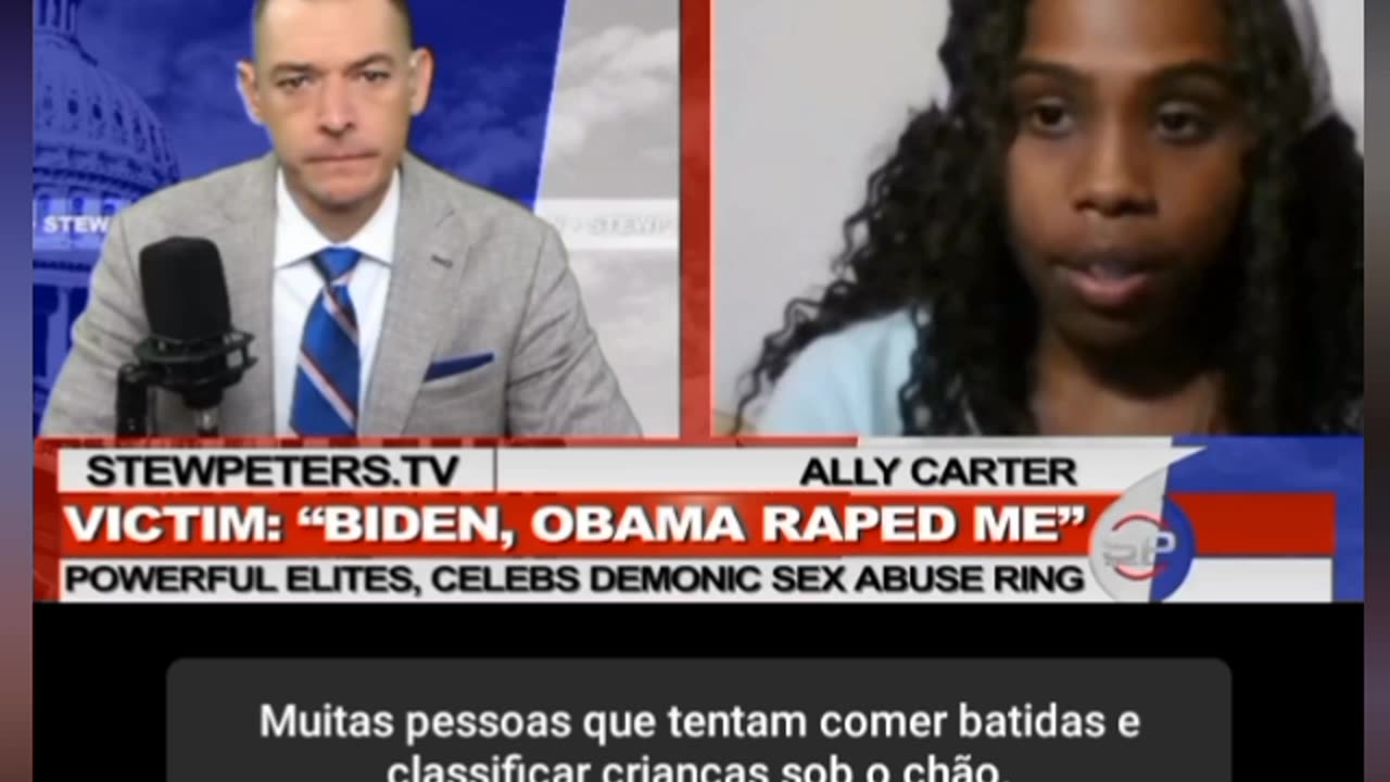 OBAMA BIDEN ME ESTUPROU: Vítima de tráfico sexual infantil confirma que Barack Obama e Joe Biden a estupraram quando criança.