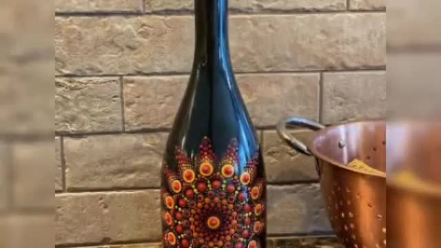 latest marvellous empty Wine bottles painting ideas for beginners