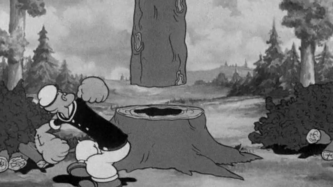 Popeye the Sailor - 1934x08 - Axe Me Another