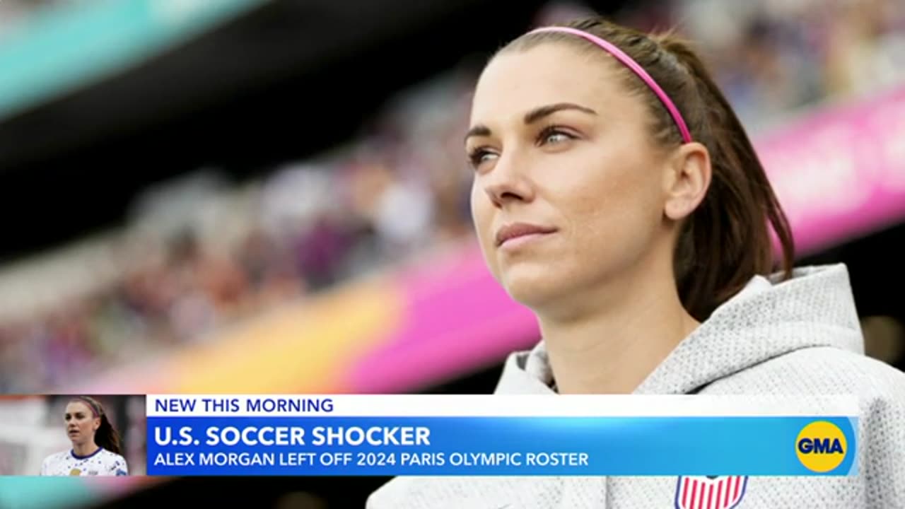 Alex Morgan left off US Women’s Olympic Soccer Team roster ABC News