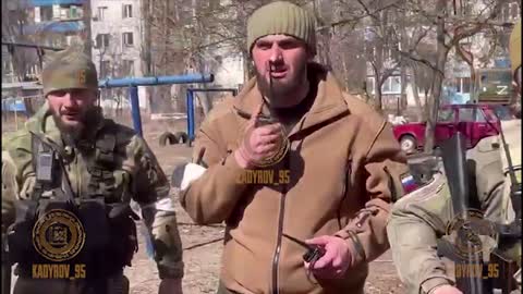 Chechen fighters successfully clean up the city of Rubizhne in the Luhansk People's Republic from criminals