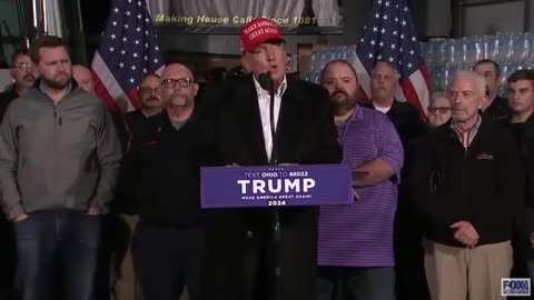 Trump Gives Heartwarming Speech To The Residents Of East Palestine - "We Stand With You"