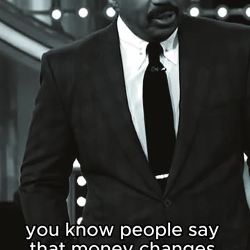 Money Amplifies Who You Are | Steve Harvey