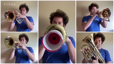 “Up with Titles” from Up Trumpet Cover Pixar