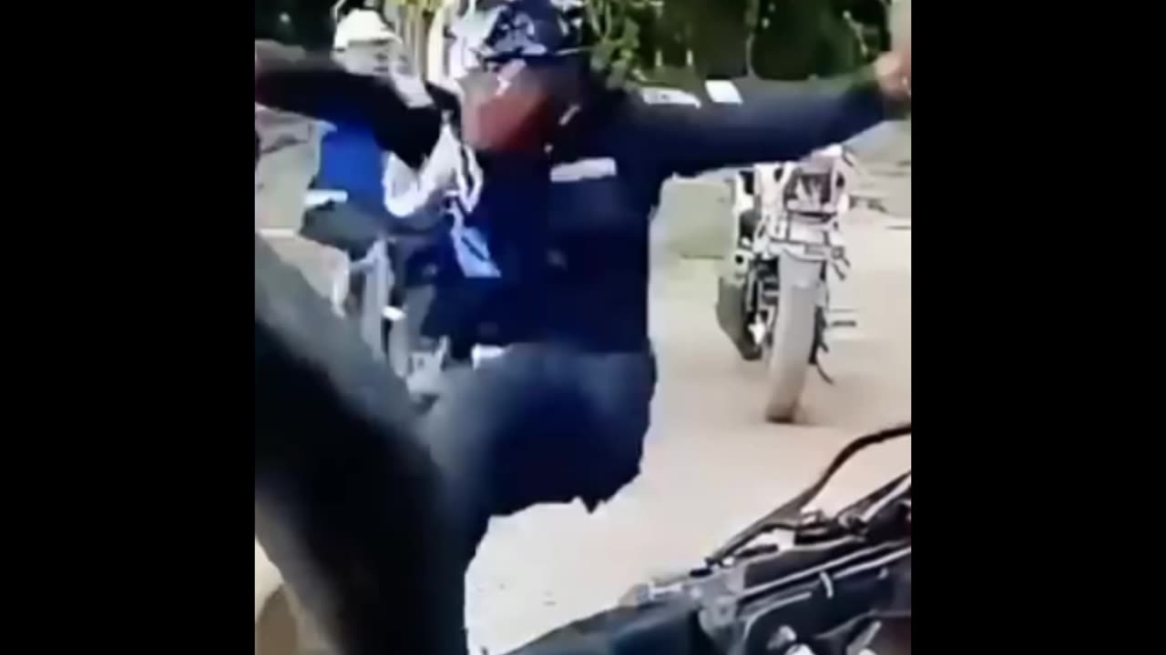 She slapped him so hard😂😂 funny video