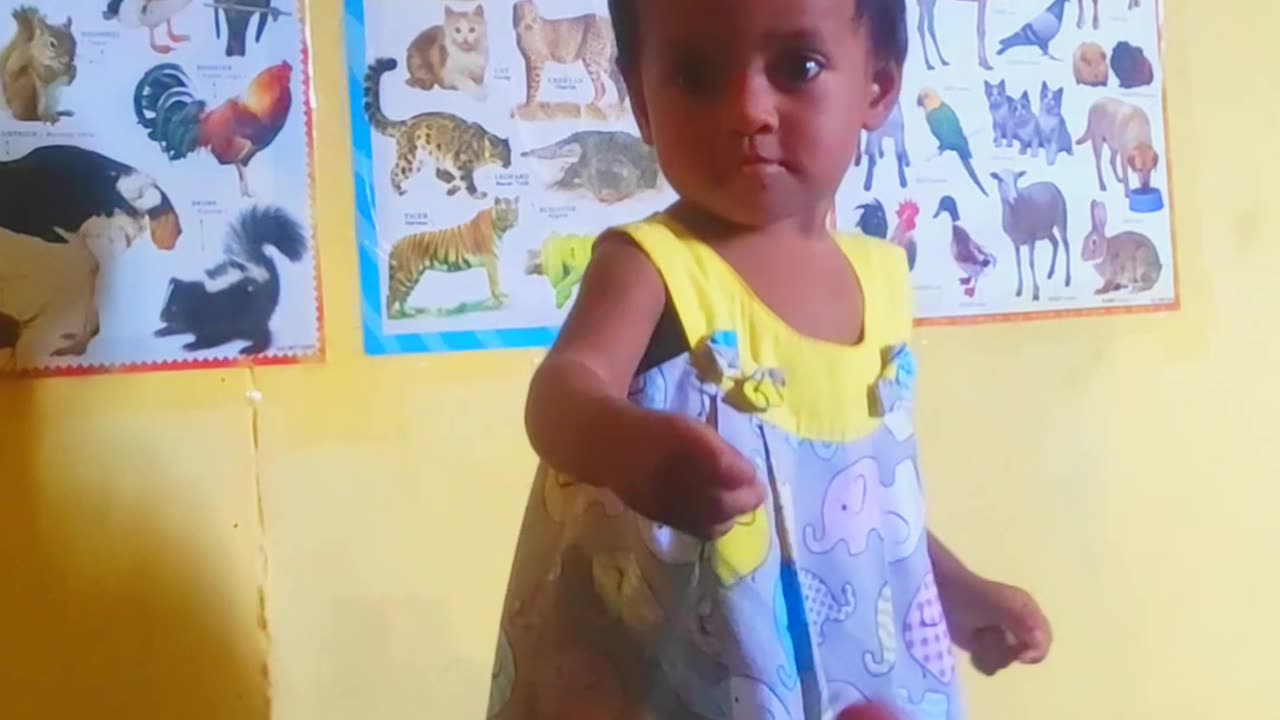 Funny Dance From A Little Girl (My Daughter)