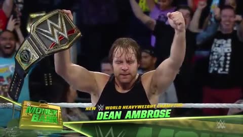 Dean ambrose Cash in money in the bank