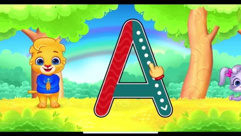 Latter A | Learn with fun | Kids world1