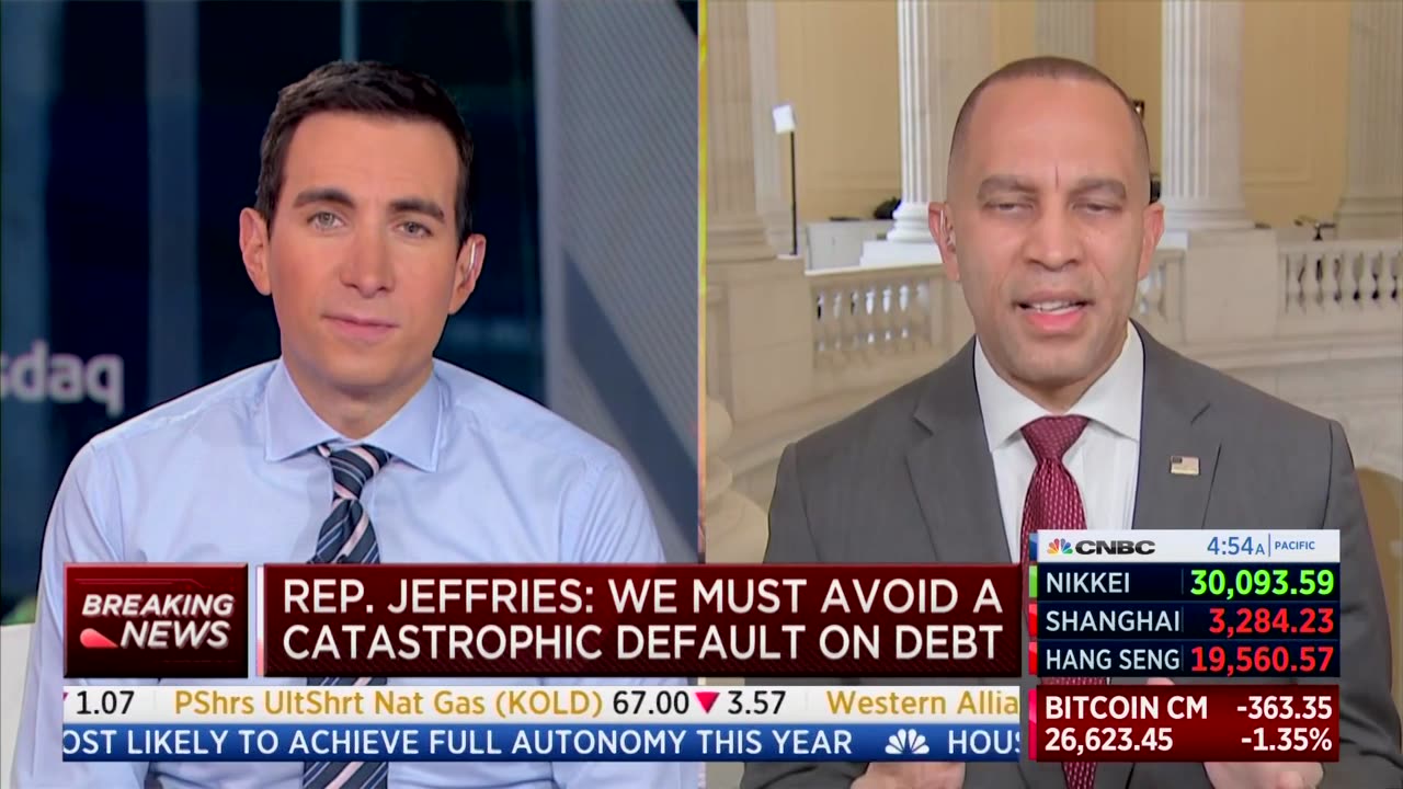 After Obstructing For 100 Days, Jeffries Says There's Not Time For A Responsible Debt Limit Deal